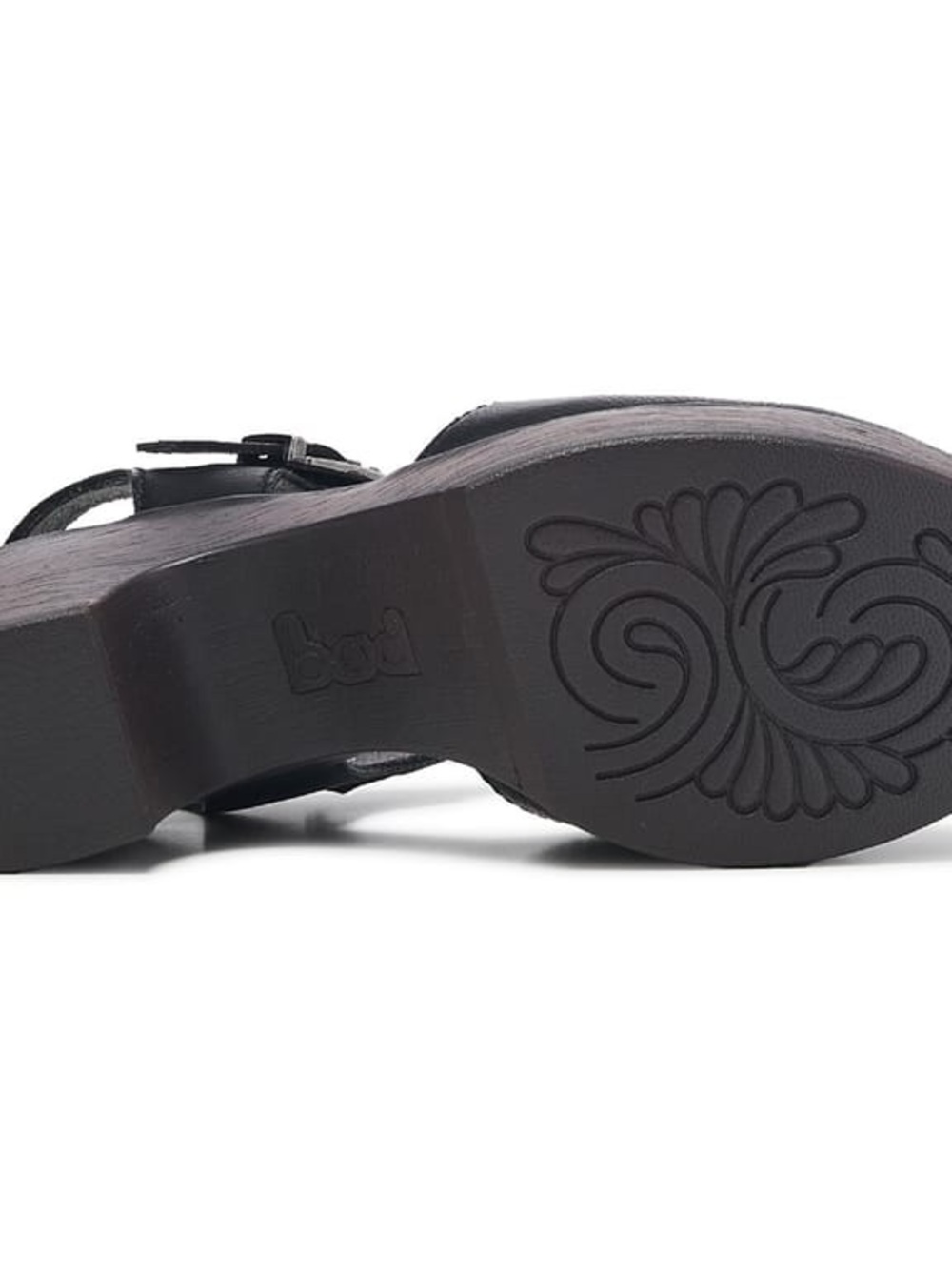BOC NWOB Black Mary Jane Natasha Platform Clog Shoes Size 8 - Picture 4 of 5